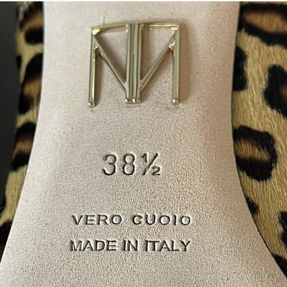 New NWT Tamara Mellon League Leopard Pumps Heels Size 38.5 - Picture 9 of 9